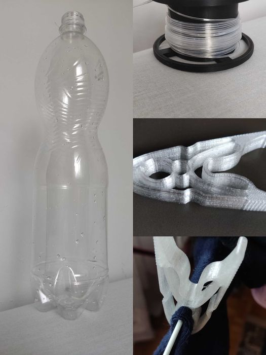 PetFusion 2.0 Przerabiaj butelki w Filament | Druk 3D | FDM