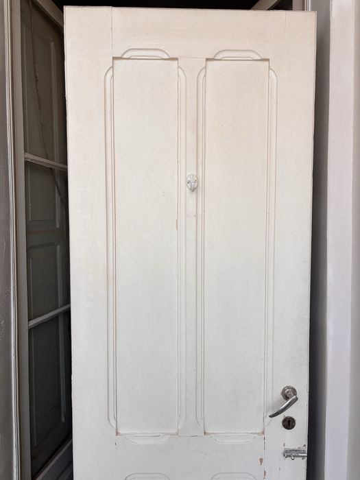 Porta madeira macica