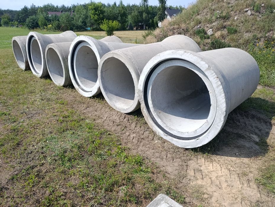 Kręgi betonowe fi 1200 nowe nie używane.polecam