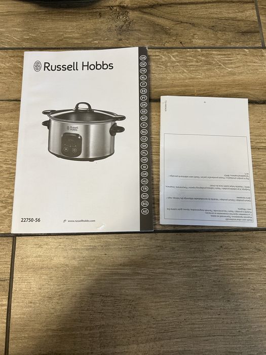Wolnowar Russell Hobbs MaxiCook 6 l srebrny/szary 200 W