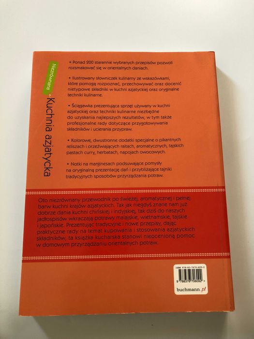 Książka - Kuchnia azjatycka. Ponad 200 smakowitych przepisów.