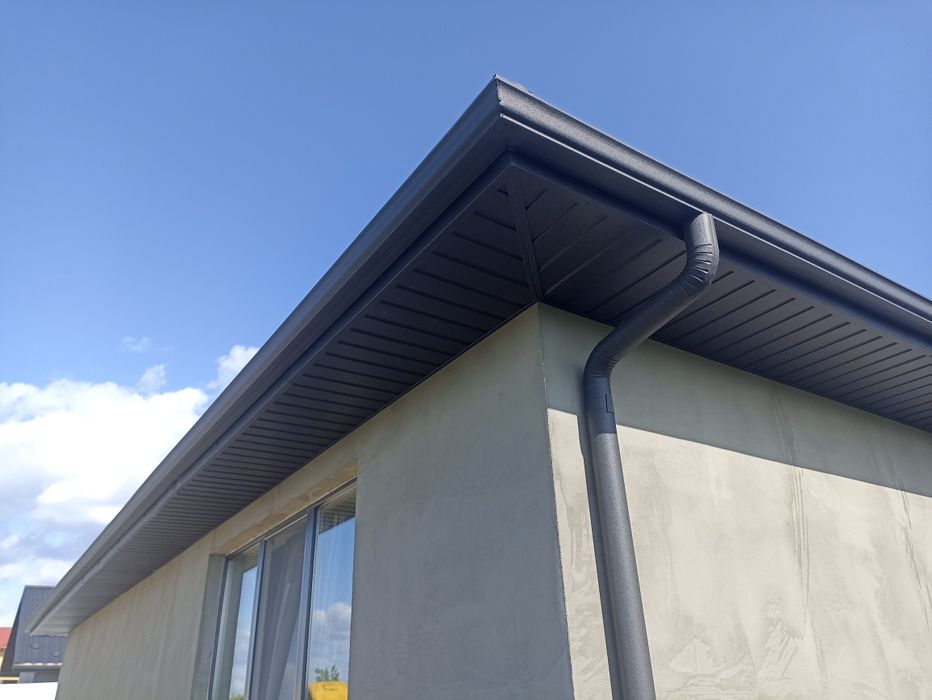 Безшовні водостоки з металу