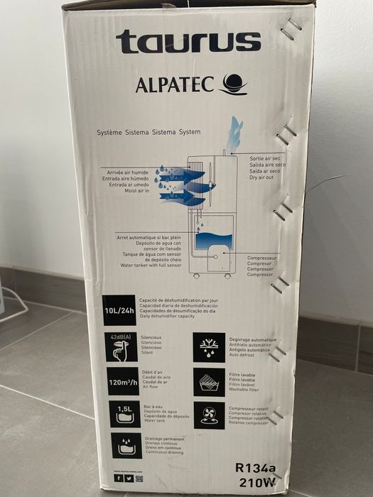 Desumidificador Taurus 10l