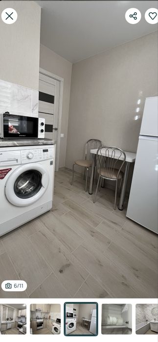 Квартира подобово, нова з кондиціонером