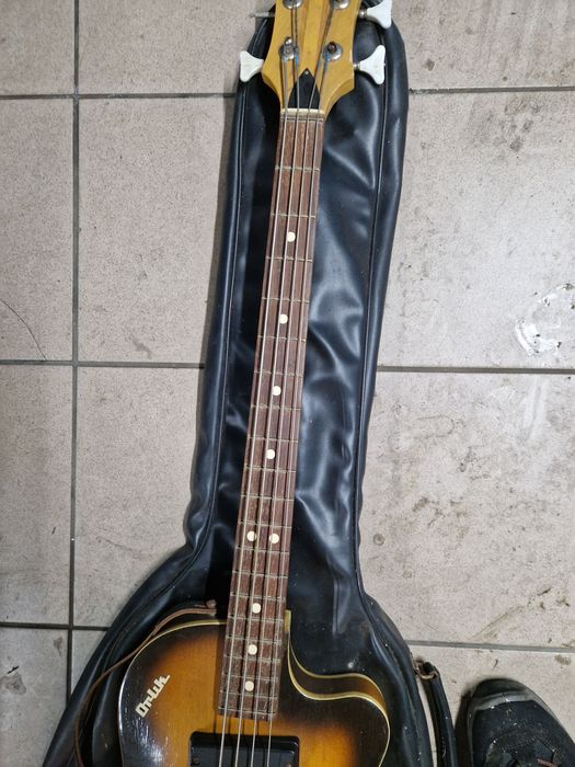 Gitara Defil  Orlik basowa PRL