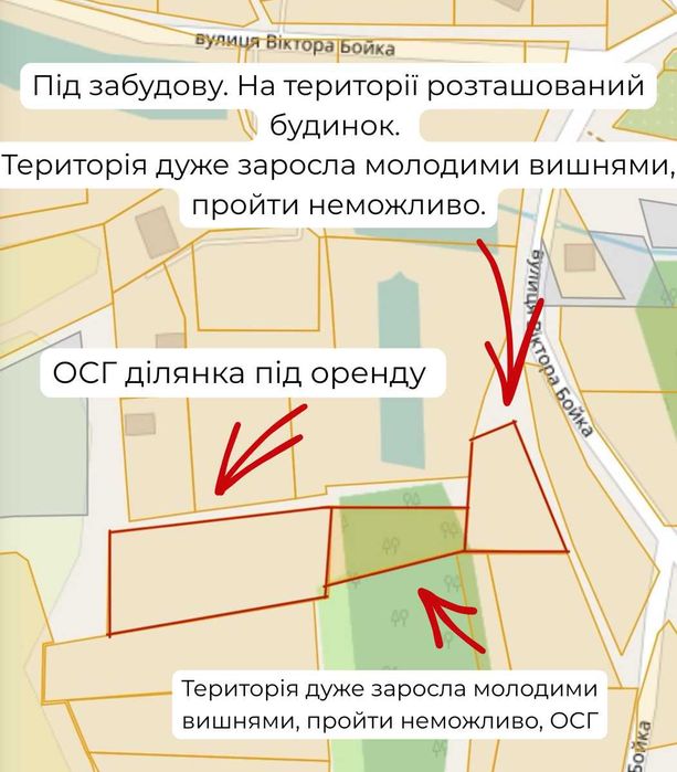 Продаж великої земельної ділянки в селі Барахти