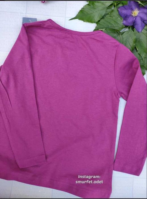 Кофта блуза реглан Lupilu для дівчинки 98–104 (2–4 роки)