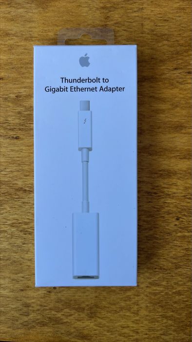 Adaptador Apple Thunderbolt para Gigabit Ethernet – Novo