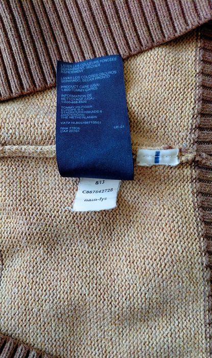 Męski śliczny sweter Tommy Hilfiger