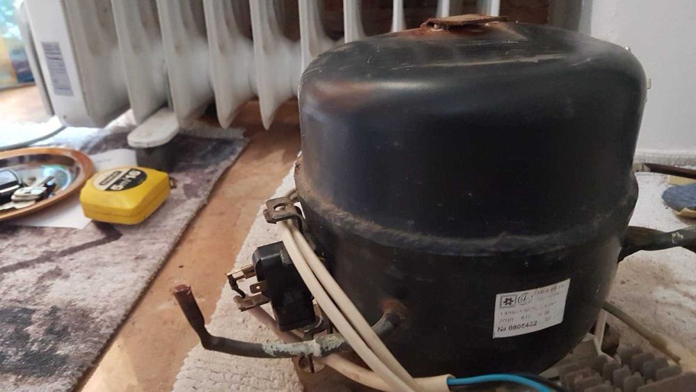 компрессор до холодильника- робочий.