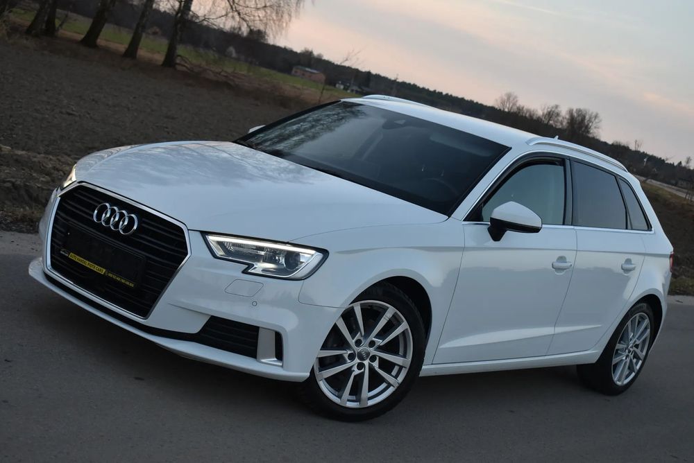 Audi A3 Sportback 2.0Tdi 150km^Zegary Virtual^2018r^Full Ledy^Navi^Tylko 128tys^Jak Nowa