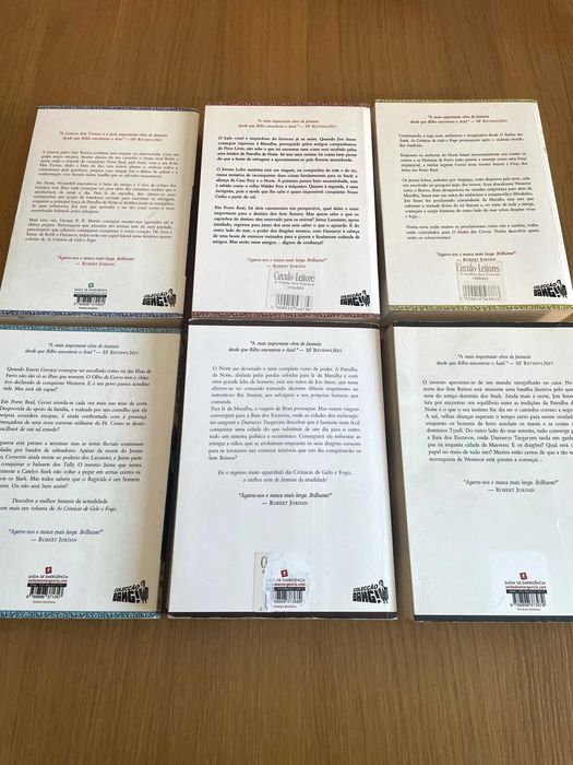 A Guerra dos Tronos - Volumes 4 | 6 | 7 | 8 | 9