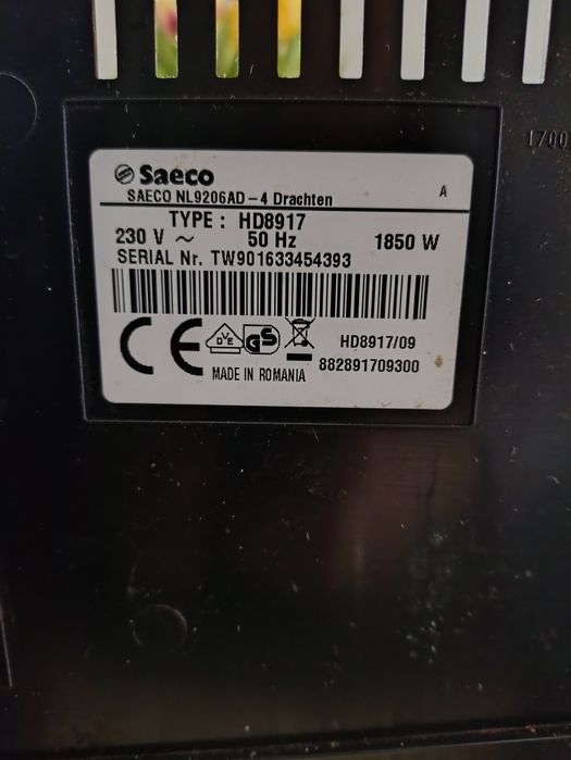 Ekspres Saeco Incanto HD8917