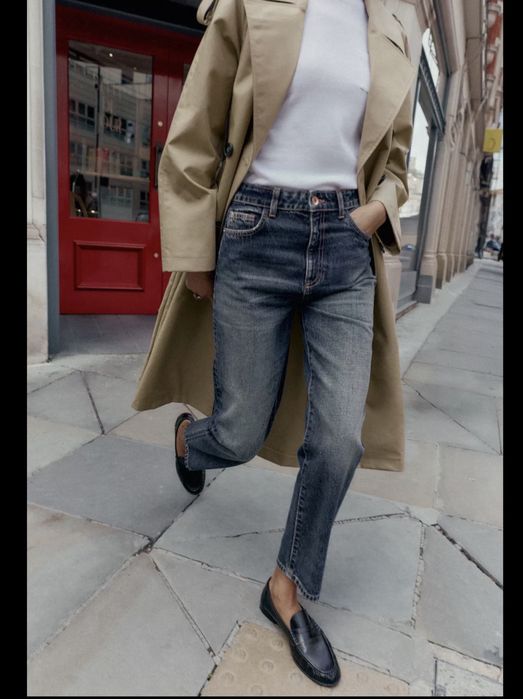 Zara mom джинси Z.05 MOM FIT RIGID 38