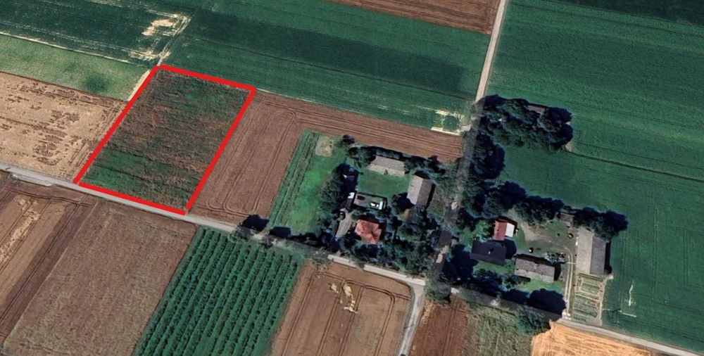 Działka rolna z możliwoscia zabudowy