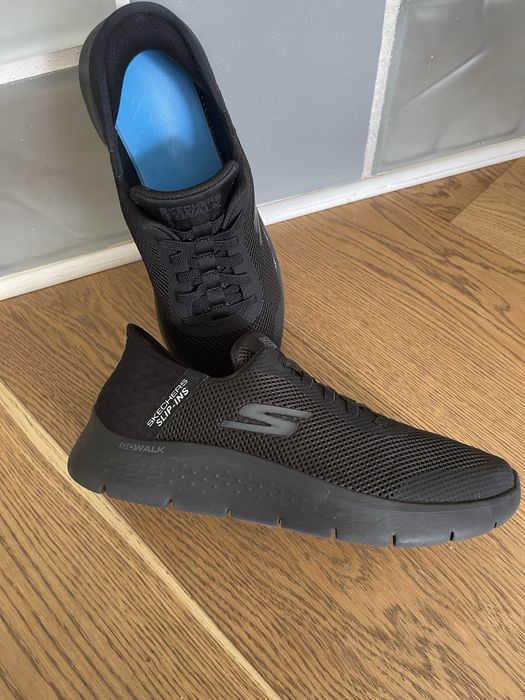 Skechers Slip-Ins Go Walk 41 czarne nowe unisex