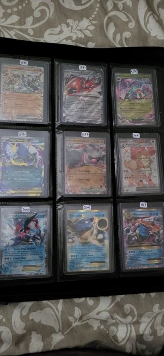 Cartas pokémon raras e originais EX