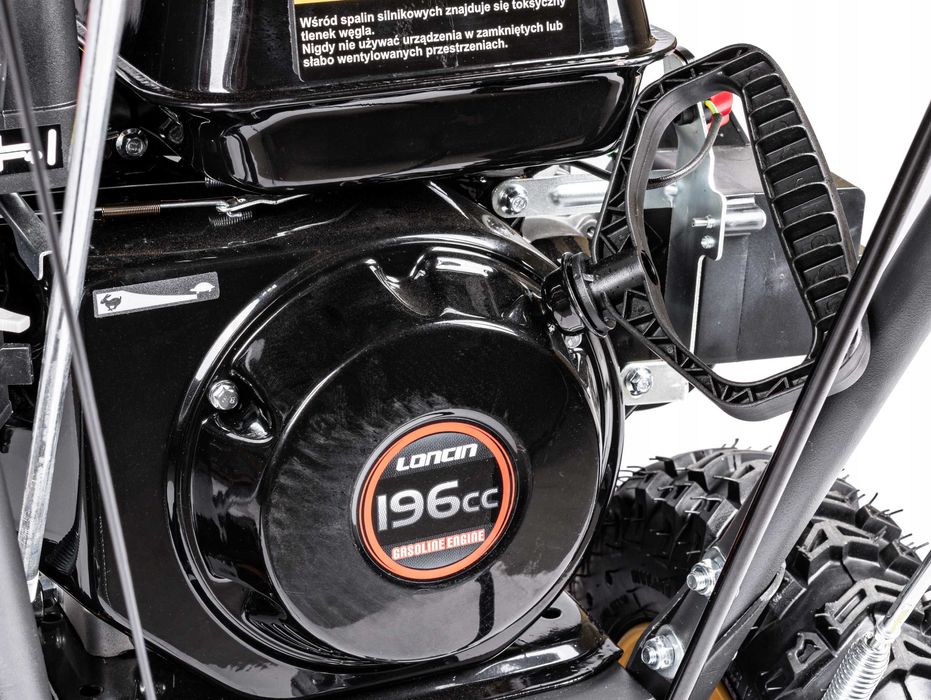 Odśnieżarka SPALINOWA + Zamiatarka 4in1 80cm+ PŁUG ŚNIEŻNY 80cm eSTART