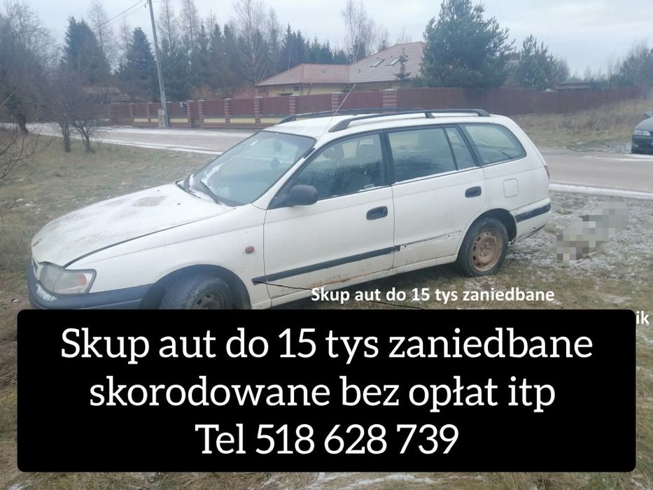 Skup aut do 15 tys najlepsze ceny giżycko i okolice