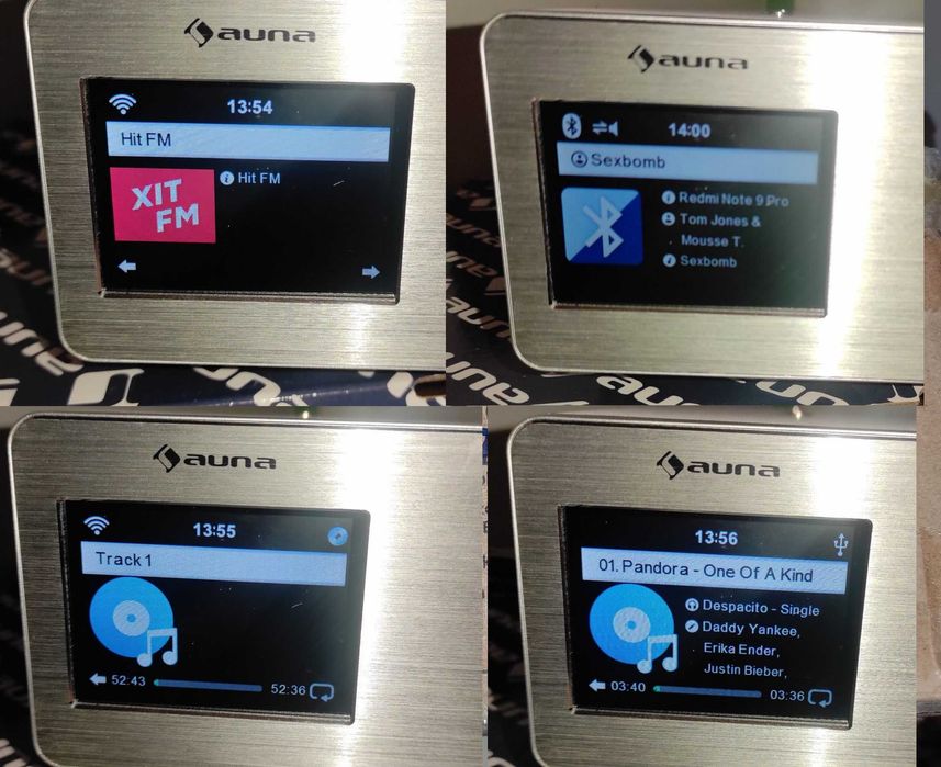 Кухонне інтернет радіо auna Silver Star Chef 20 Вт CD BT USB