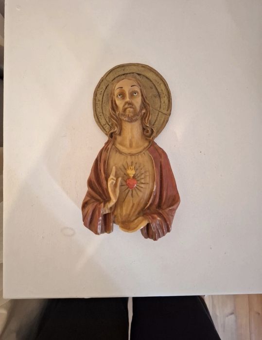 Imagem antiga Sagrado Coração