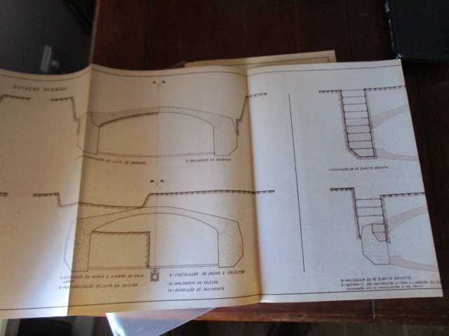 Metro Metropolitano plantas antigas construção 1951 !