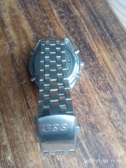 Wspaniały, rzadki vintage ESS, obrotowy bezel, okazja, po przeglądzie.