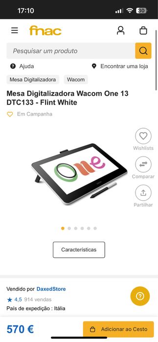 Wacom One 13” Pen Display