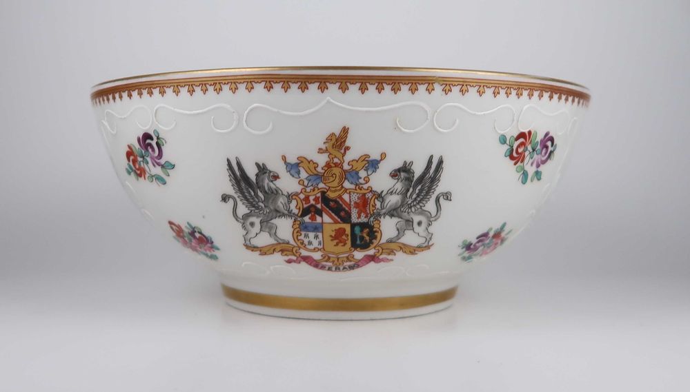 Taça grande Porcelaine de Paris France