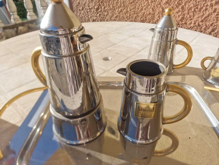 conjunto de serviço de café ou chá italiano