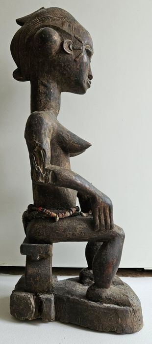 "Etnia Baoulé", peça africana, Costa do Marfim