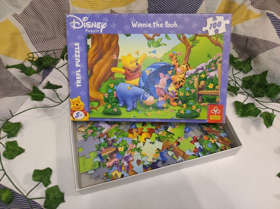 Puzzle dla Dzieci - KUBUŚ PUCHATEK - 100 Elementów - Trefl - 5+