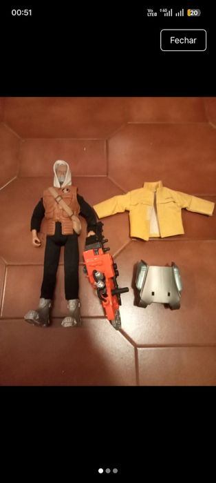 Action Man Vintage com acessórios