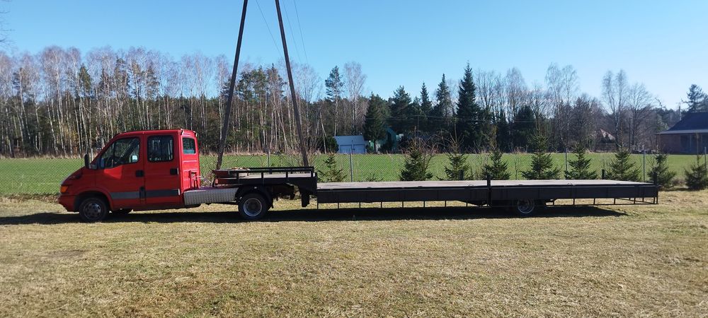 hol laweta niska dłużyca gabaryty 12m transport płyt warstwowych stali