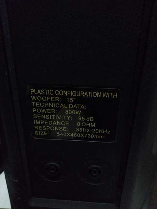 Kolumny głośnikowe 800 watt DJ