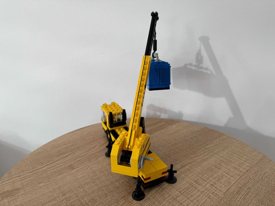 LEGO Town Classic 6361 City Mobile Crane Żuraw Dźwig 1986 Budowa