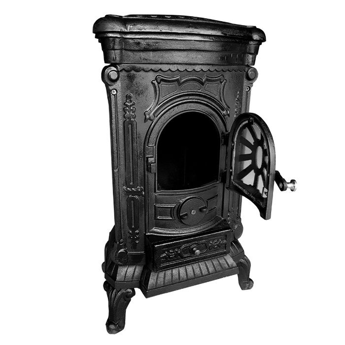 Kominek Piec Żeliwny Ingrid 11 kW Ambra Koza RURA