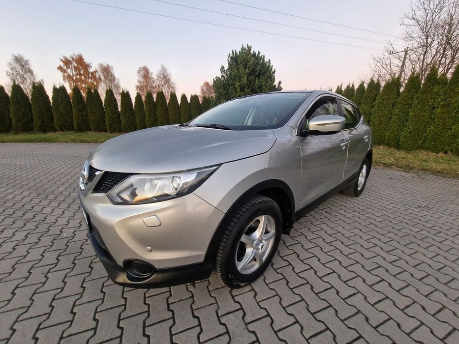 Nissan Qashqai Nissan 1.2/ 116 KM 100% oryg./serwis/Radar/Klima/Nowy Rozrząd/uperstan