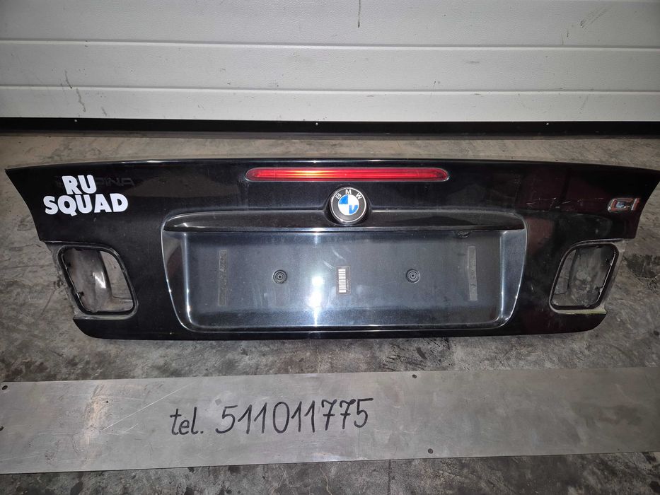 Klapa tył BMW e46 kabrio cabrio black sapphire