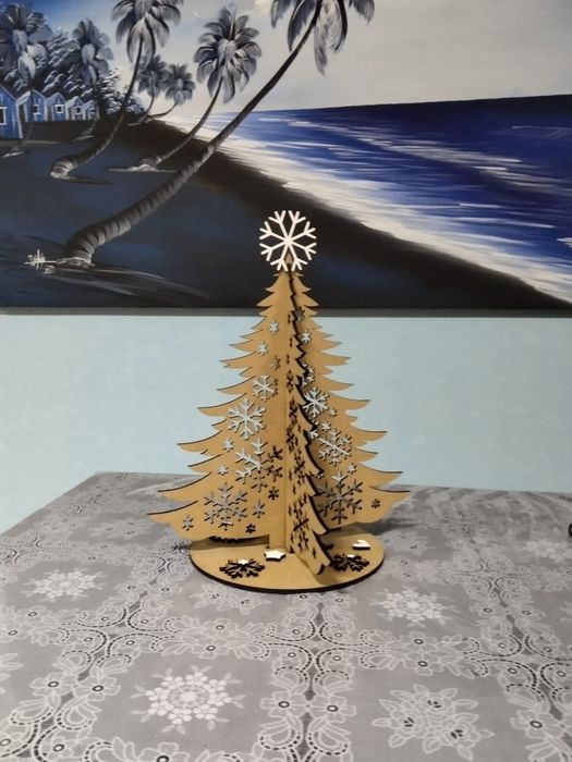 Árvore de natal 23x23 cm