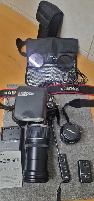 Canon EOS 60D full extras como nova