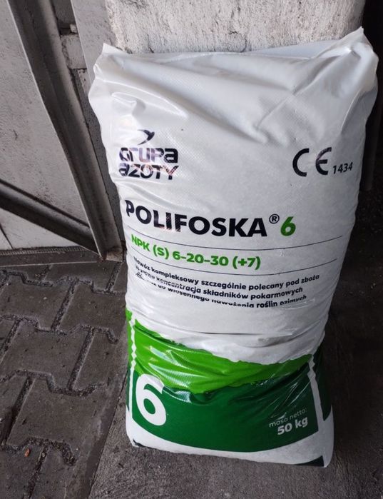Polifoska 6 na trawnik i warzywa  25 kg