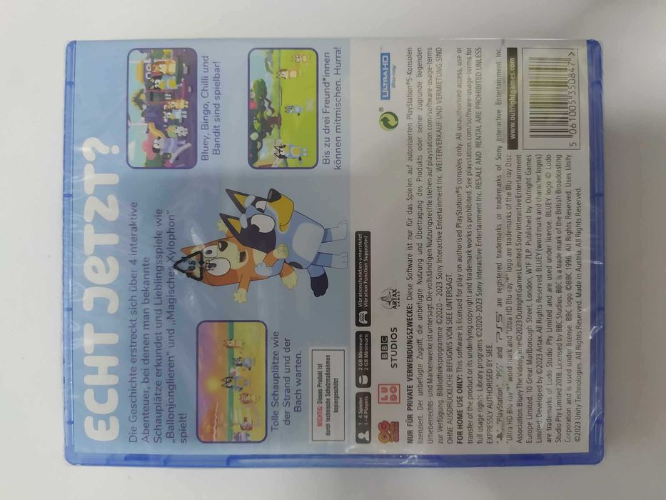 NOWA Bluey The Videogame PS5