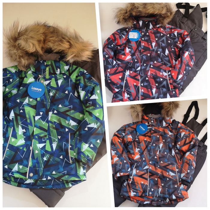 Зимовий теплий мембранний костюм Lassye 104, 110, 116, 122, 128