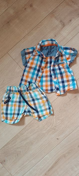 Koszula i spodenki dla niemowlaka 62