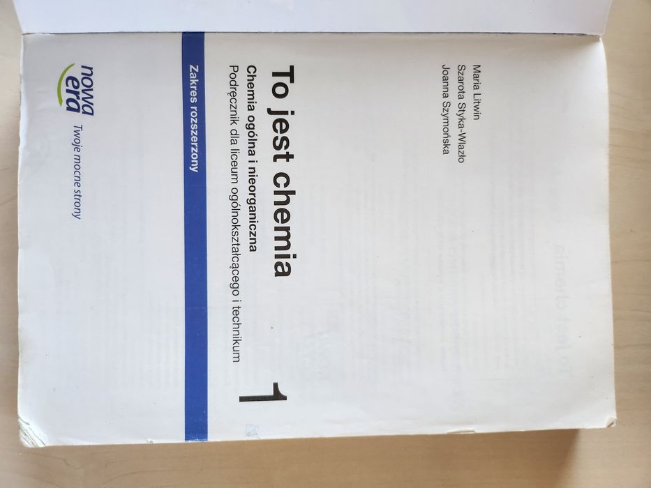 To jest chemia 1 LO I Technikum