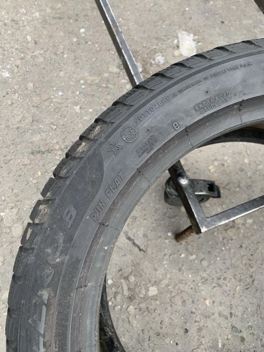Шина 245/45 R19 1шт Pirelli зима ранфлет 6мм