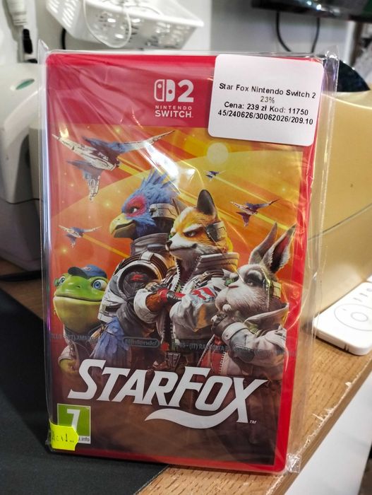 Star Fox NOWA Nintendo Switch 2
