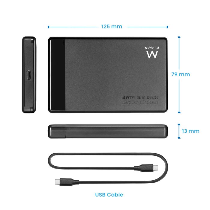 Disco Externo 500GB USB-C