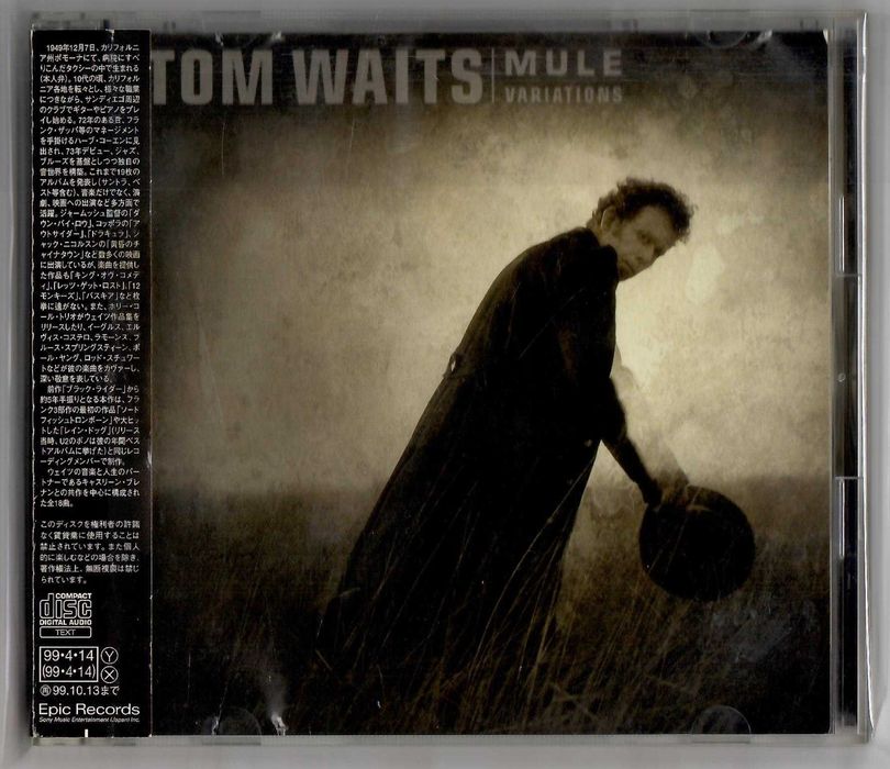 Tom Waits – Mule Variations - CD OBI JAPAN